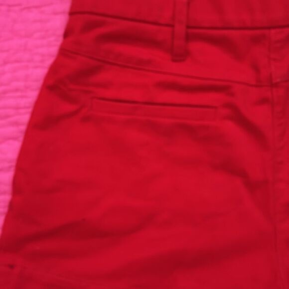 REISS Women's Red Shorts, US2 - Picture 9 of 11